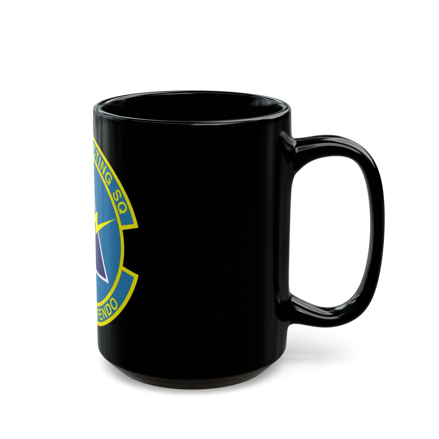 35th Contracting Squadron (U.S. Air Force) Black Coffee Mug-The Sticker Space