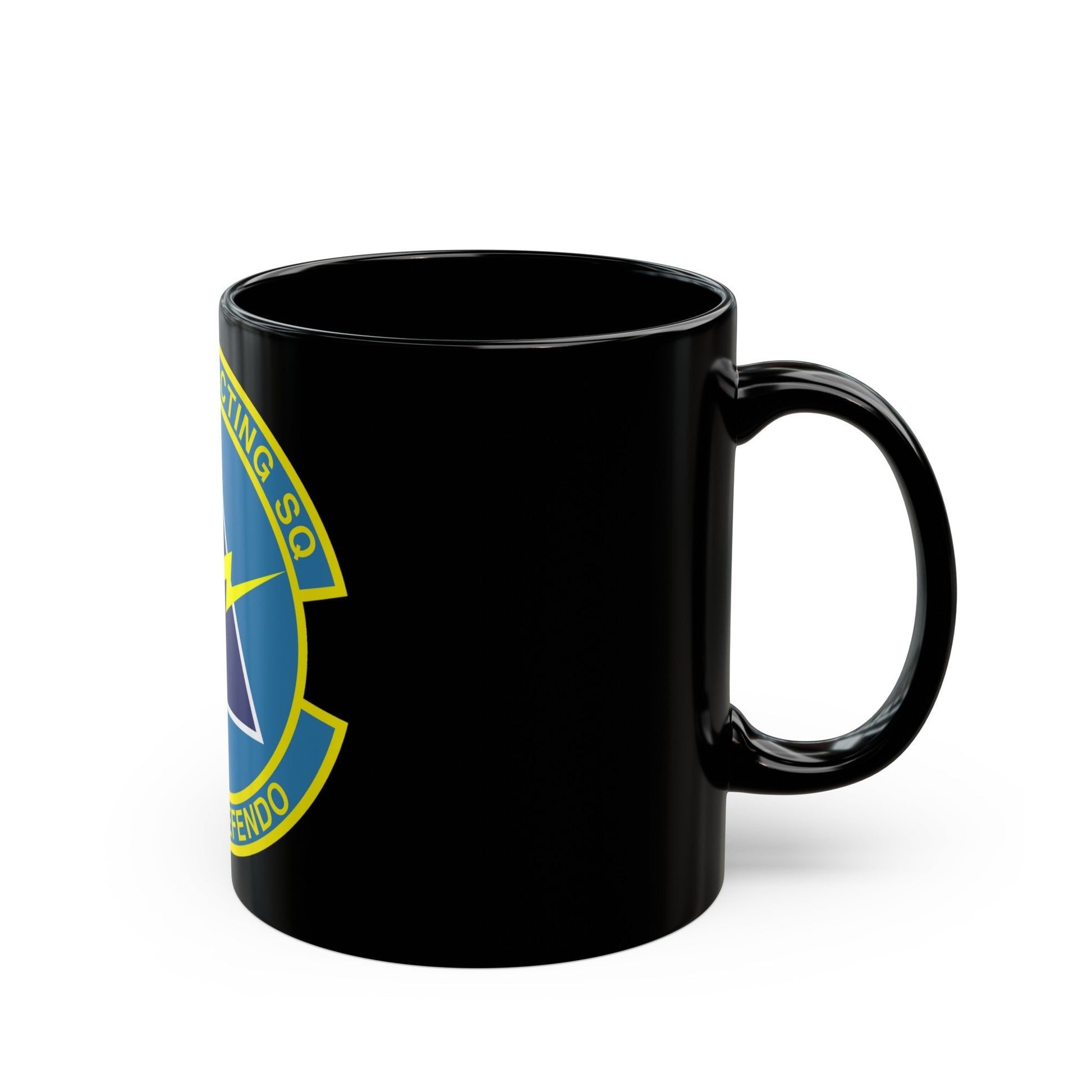 35th Contracting Squadron (U.S. Air Force) Black Coffee Mug-The Sticker Space