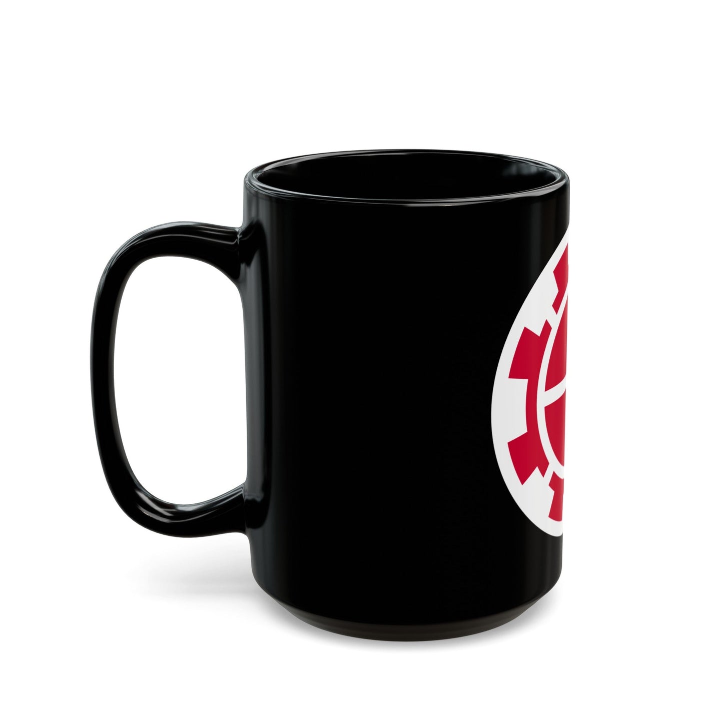 35th Engineer Brigade (U.S. Army) Black Coffee Mug-The Sticker Space