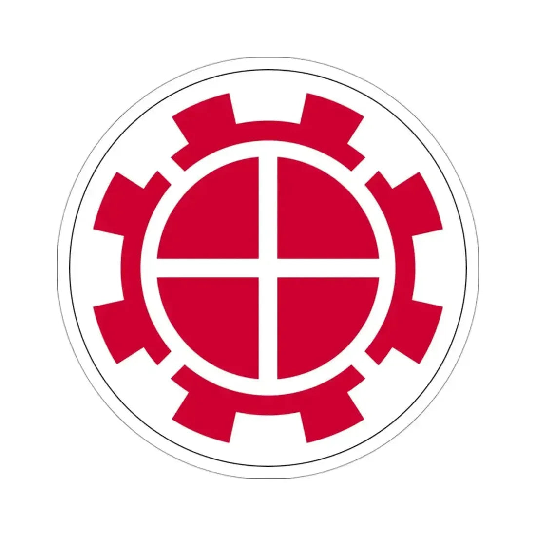 35th Engineer Brigade (U.S. Army) STICKER Vinyl Die-Cut Decal 3 Inch - The Sticker Space