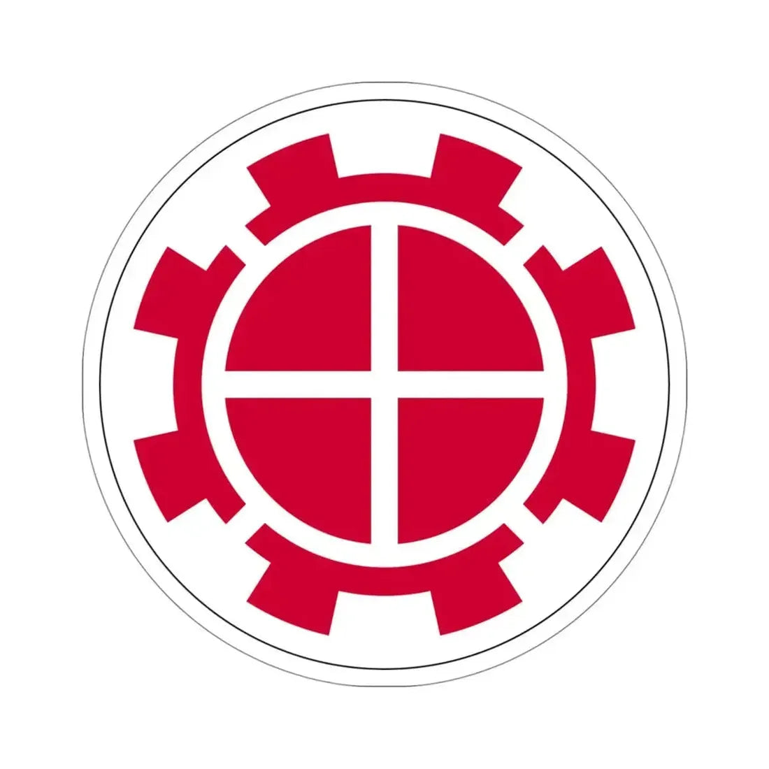 35th Engineer Brigade (U.S. Army) STICKER Vinyl Die-Cut Decal 4 Inch - The Sticker Space