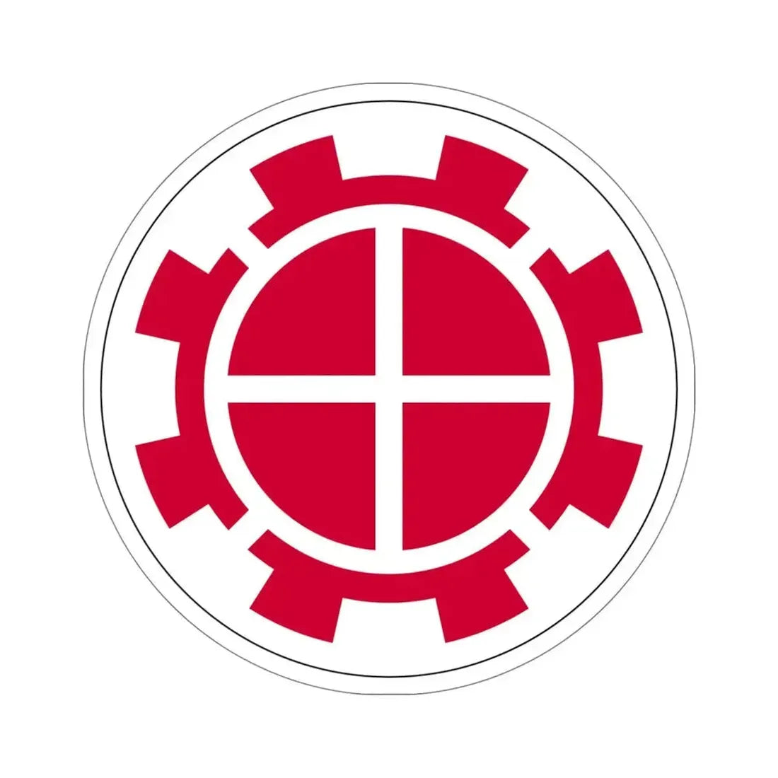 35th Engineer Brigade (U.S. Army) STICKER Vinyl Die-Cut Decal 5 Inch - The Sticker Space