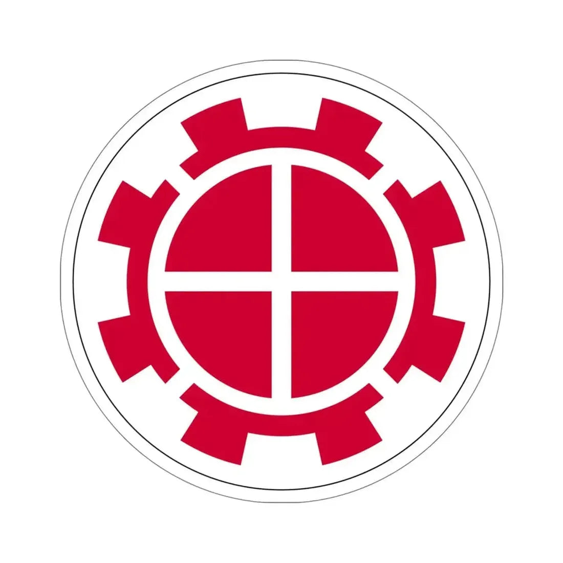 35th Engineer Brigade (U.S. Army) STICKER Vinyl Die-Cut Decal 6 Inch - The Sticker Space