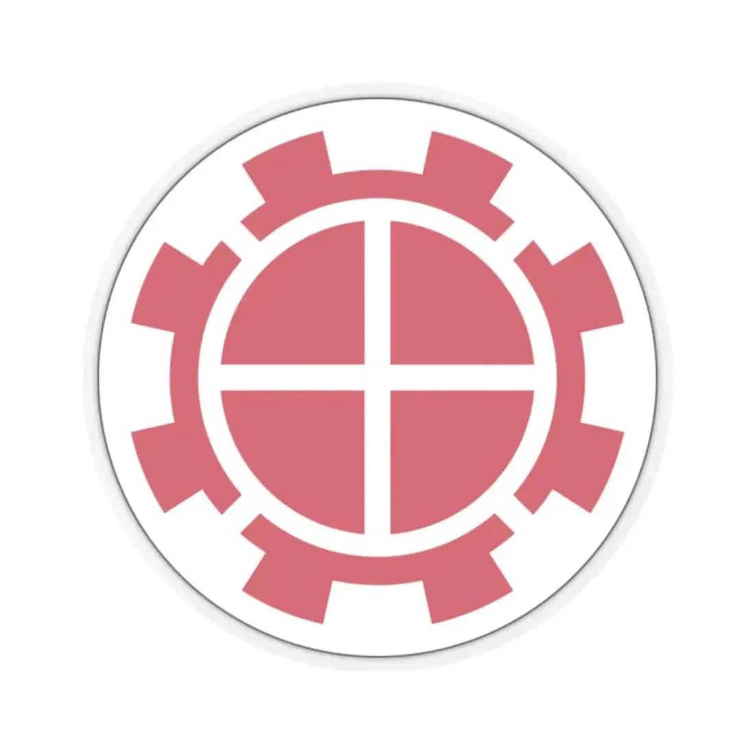 35th Engineer Brigade (U.S. Army) STICKER Vinyl Kiss-Cut Decal 2 Inch Transparent - The Sticker Space