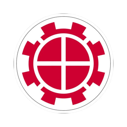 35th Engineer Brigade (U.S. Army) STICKER Vinyl Kiss-Cut Decal 2 Inch White - The Sticker Space