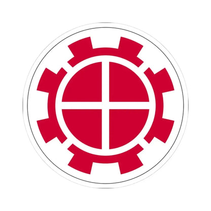 35th Engineer Brigade (U.S. Army) STICKER Vinyl Kiss-Cut Decal 3 Inch White - The Sticker Space