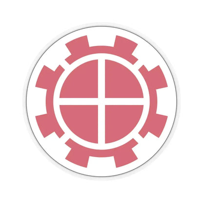 35th Engineer Brigade (U.S. Army) STICKER Vinyl Kiss-Cut Decal 4 Inch Transparent - The Sticker Space