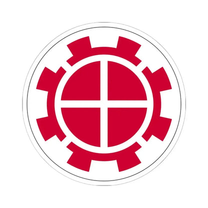 35th Engineer Brigade (U.S. Army) STICKER Vinyl Kiss-Cut Decal 6 Inch White - The Sticker Space