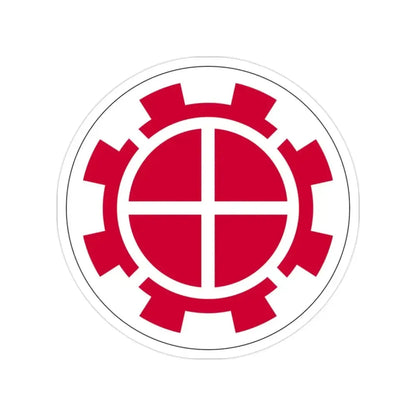 35th Engineer Brigade (U.S. Army) Transparent STICKER Die-Cut Vinyl Decal 2 Inch - The Sticker Space