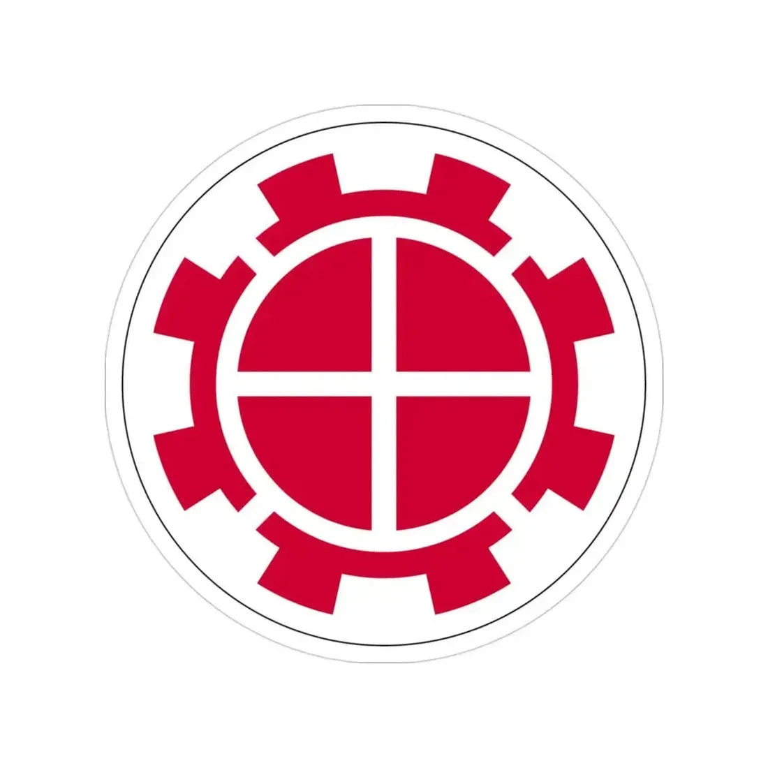 35th Engineer Brigade (U.S. Army) Transparent STICKER Die-Cut Vinyl Decal 3 Inch - The Sticker Space