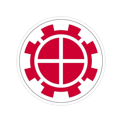 35th Engineer Brigade (U.S. Army) Transparent STICKER Die-Cut Vinyl Decal 3 Inch - The Sticker Space