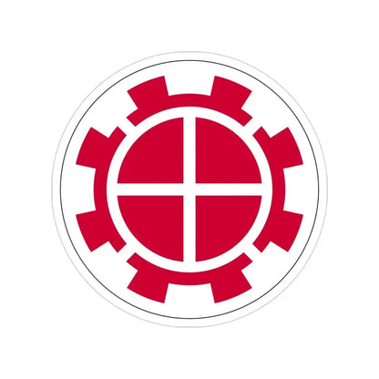 35th Engineer Brigade (U.S. Army) Transparent STICKER Die-Cut Vinyl Decal 4 Inch - The Sticker Space