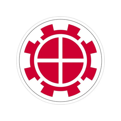 35th Engineer Brigade (U.S. Army) Transparent STICKER Die-Cut Vinyl Decal 5 Inch - The Sticker Space