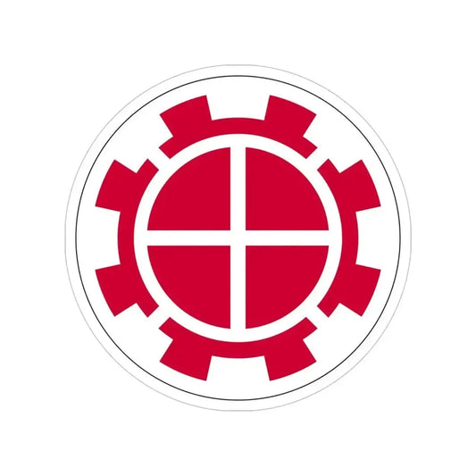 35th Engineer Brigade (U.S. Army) Transparent STICKER Die-Cut Vinyl Decal 6 Inch - The Sticker Space