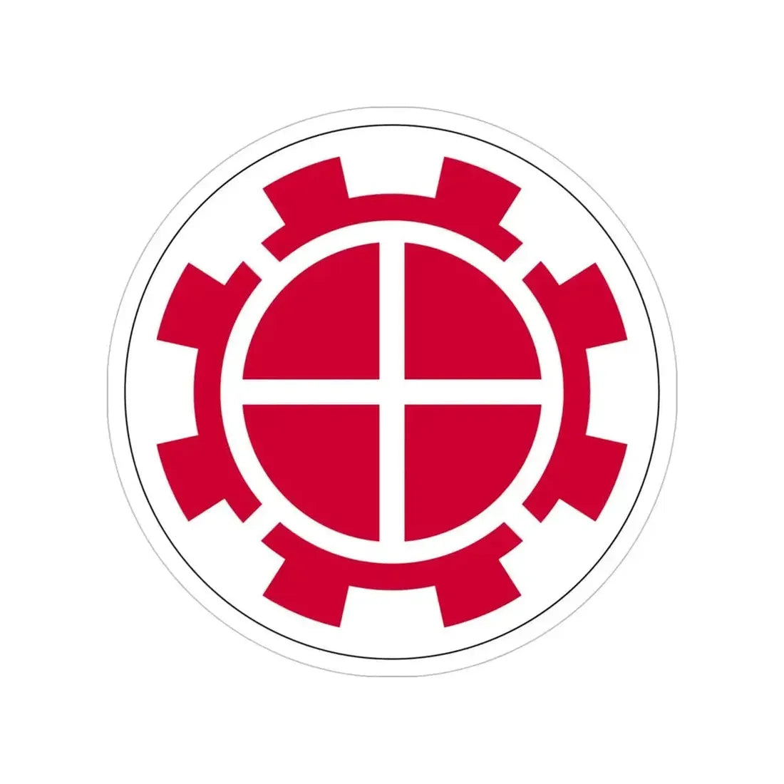 35th Engineer Brigade (U.S. Army) Transparent STICKER Die-Cut Vinyl Decal 6 Inch - The Sticker Space