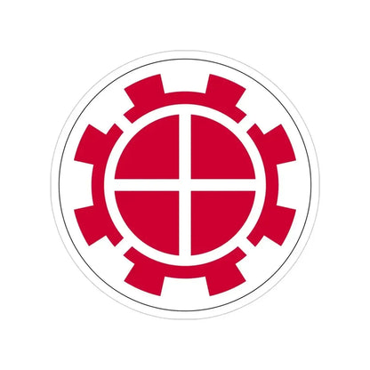 35th Engineer Brigade (U.S. Army) Transparent STICKER Die-Cut Vinyl Decal 6 Inch - The Sticker Space