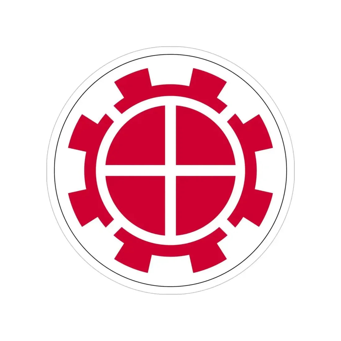 35th Engineer Brigade (U.S. Army) Transparent STICKER Die-Cut Vinyl Decal - The Sticker Space