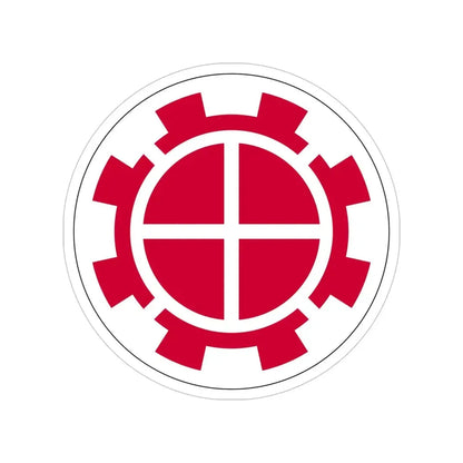 35th Engineer Brigade (U.S. Army) Transparent STICKER Die-Cut Vinyl Decal - The Sticker Space