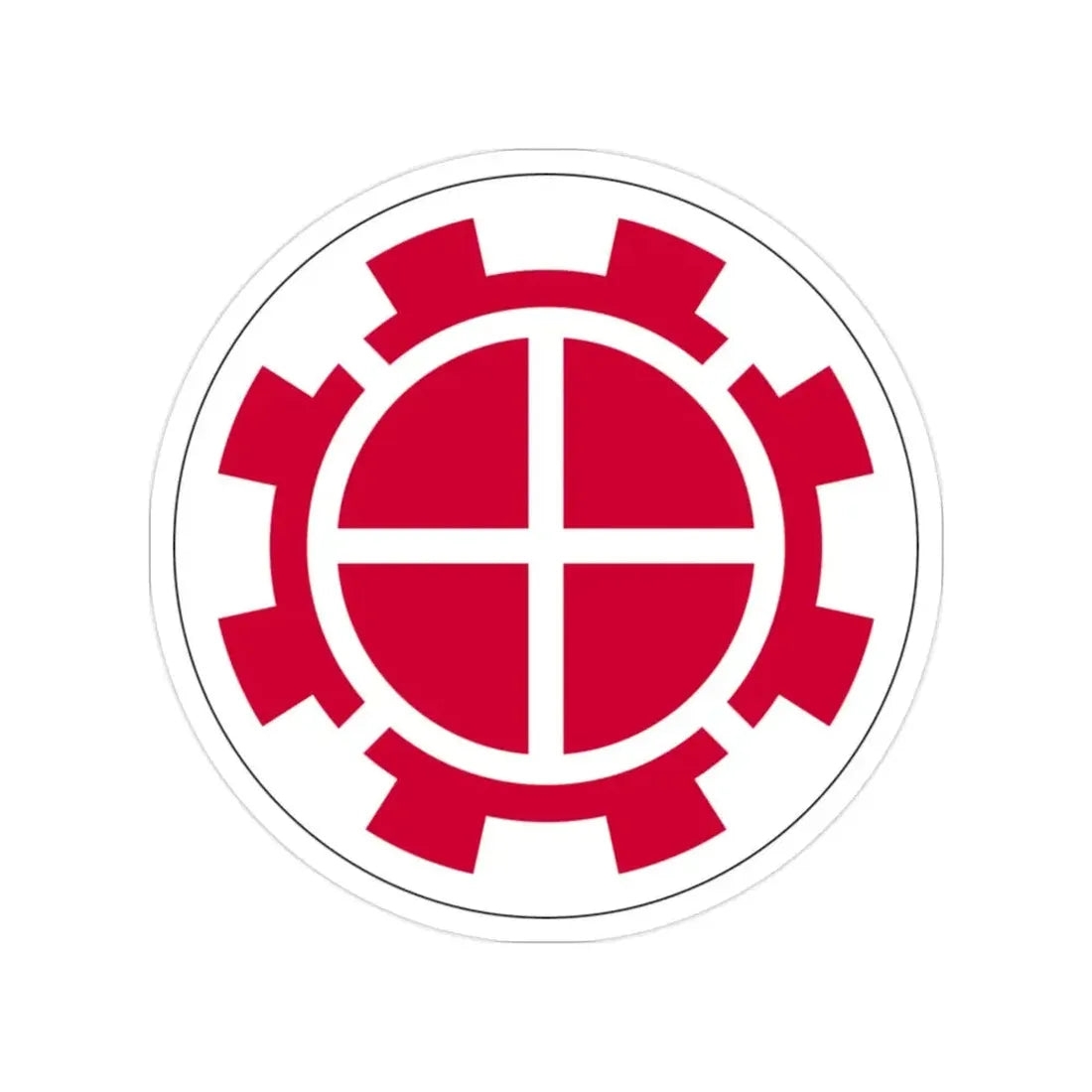 35th Engineer Brigade (U.S. Army) Transparent STICKER Die-Cut Vinyl Decal - The Sticker Space