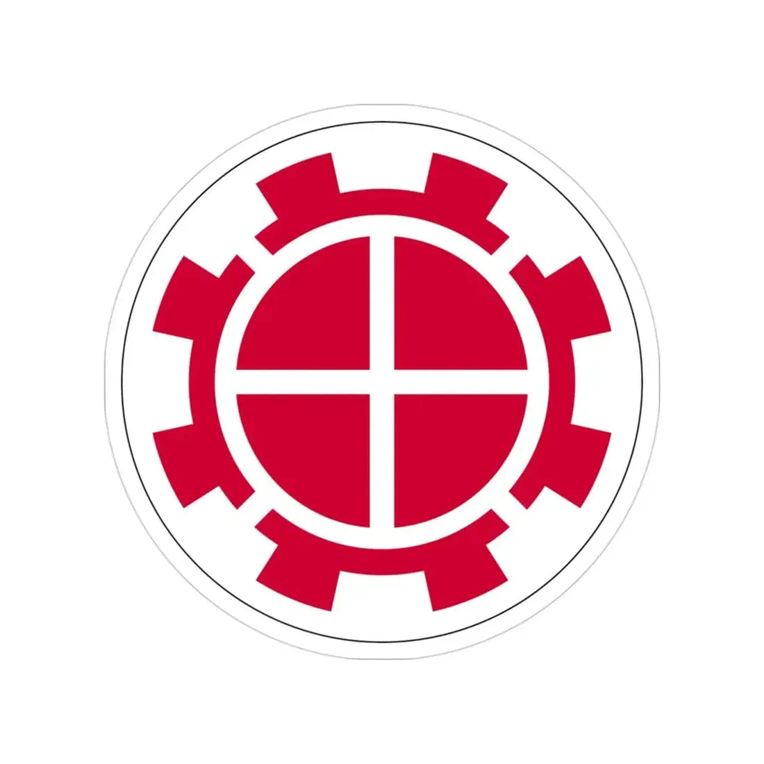 35th Engineer Brigade (U.S. Army) Transparent STICKER Die-Cut Vinyl Decal - The Sticker Space