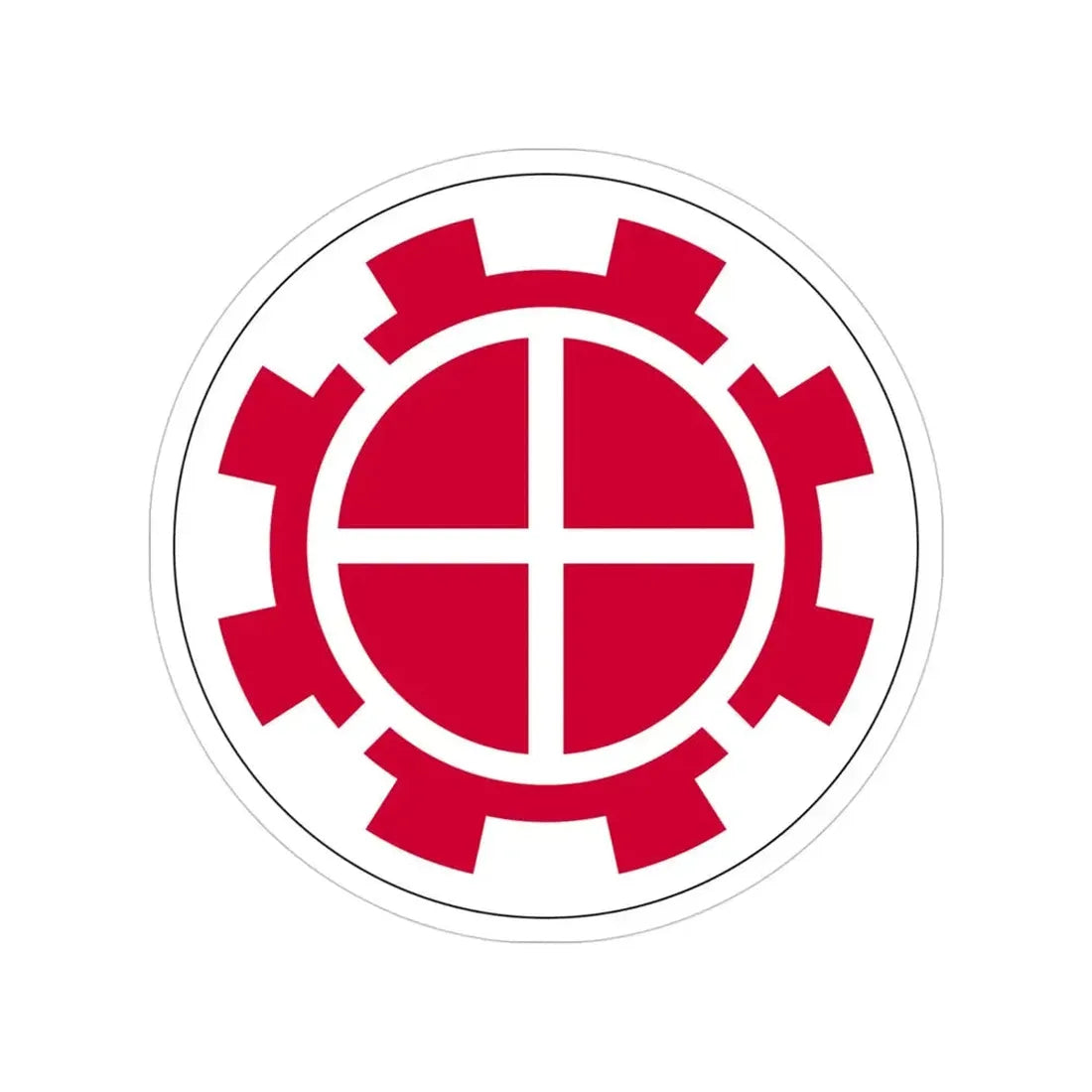 35th Engineer Brigade (U.S. Army) Transparent STICKER Die-Cut Vinyl Decal - The Sticker Space