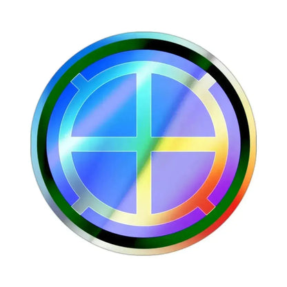 35th Infantry Division SSI (U.S. Army) Holographic STICKER Die-Cut Vinyl Decal 2 Inch Holographic - The Sticker Space