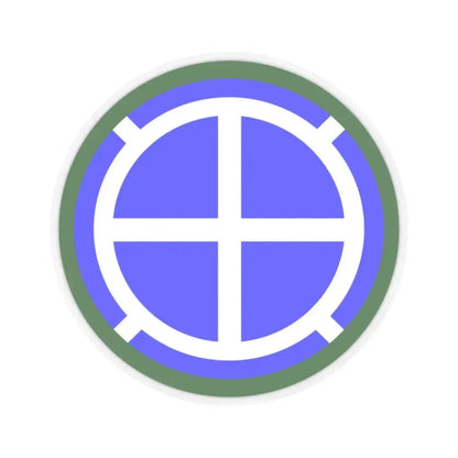 35th Infantry Division SSI (U.S. Army) STICKER Vinyl Kiss-Cut Decal 2 Inch Transparent - The Sticker Space