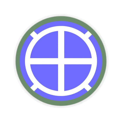 35th Infantry Division SSI (U.S. Army) STICKER Vinyl Kiss-Cut Decal 3 Inch Transparent - The Sticker Space