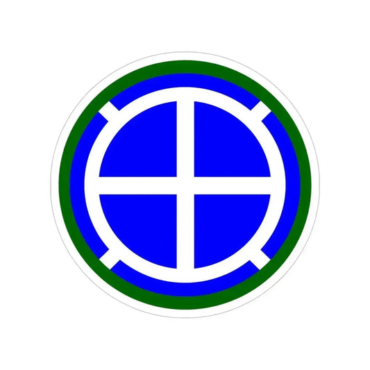 35th Infantry Division SSI (U.S. Army) Transparent STICKER Die-Cut Vinyl Decal 6 Inch - The Sticker Space