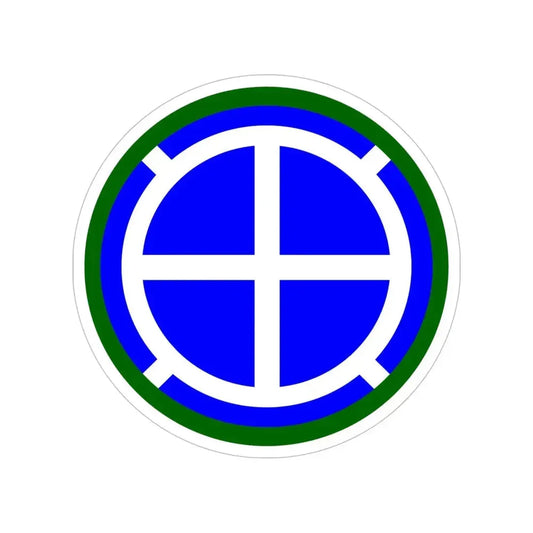 35th Infantry Division SSI (U.S. Army) Transparent STICKER Die-Cut Vinyl Decal 6 Inch - The Sticker Space