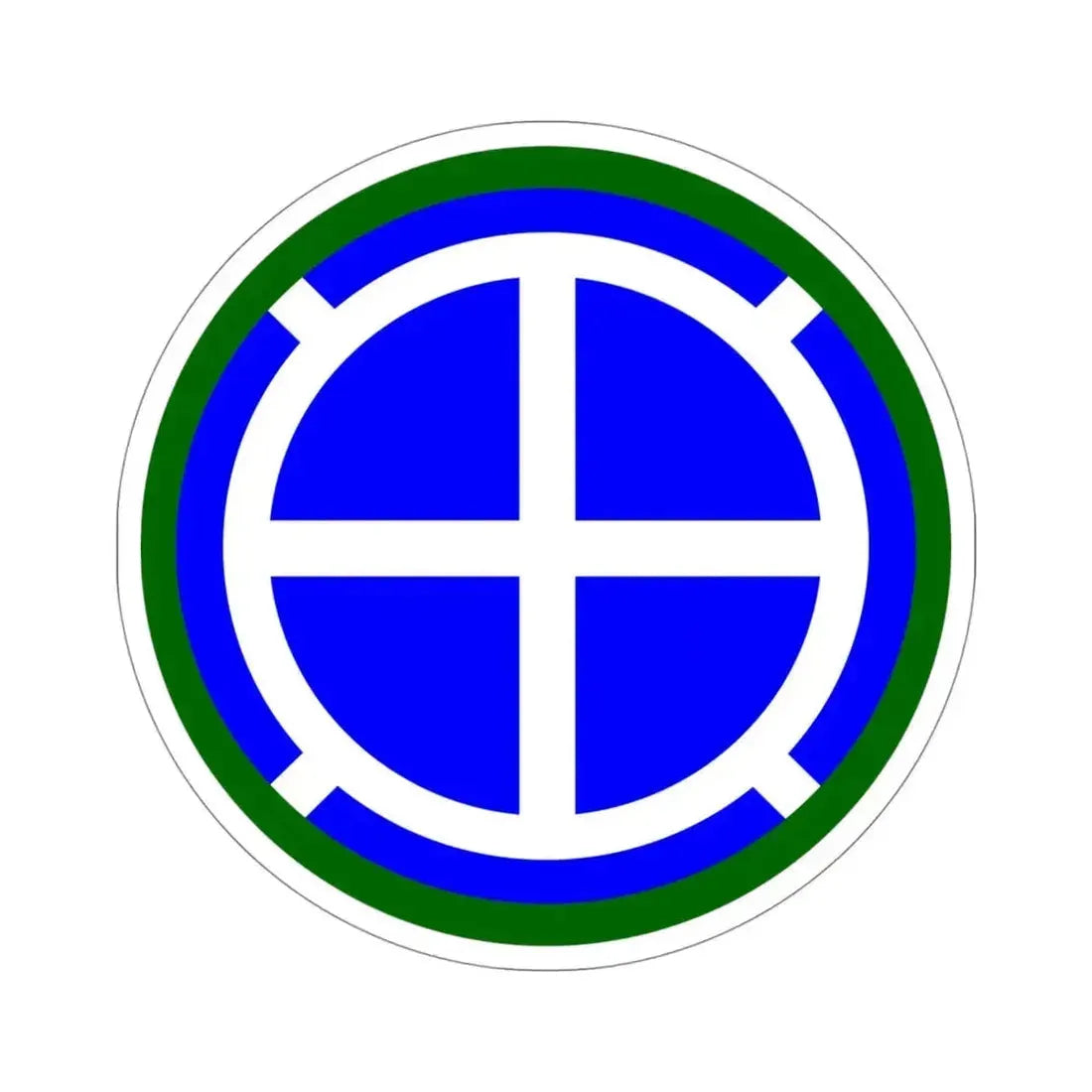 35th Infantry Division (U.S. Army) STICKER Vinyl Die-Cut Decal 4 Inch - The Sticker Space