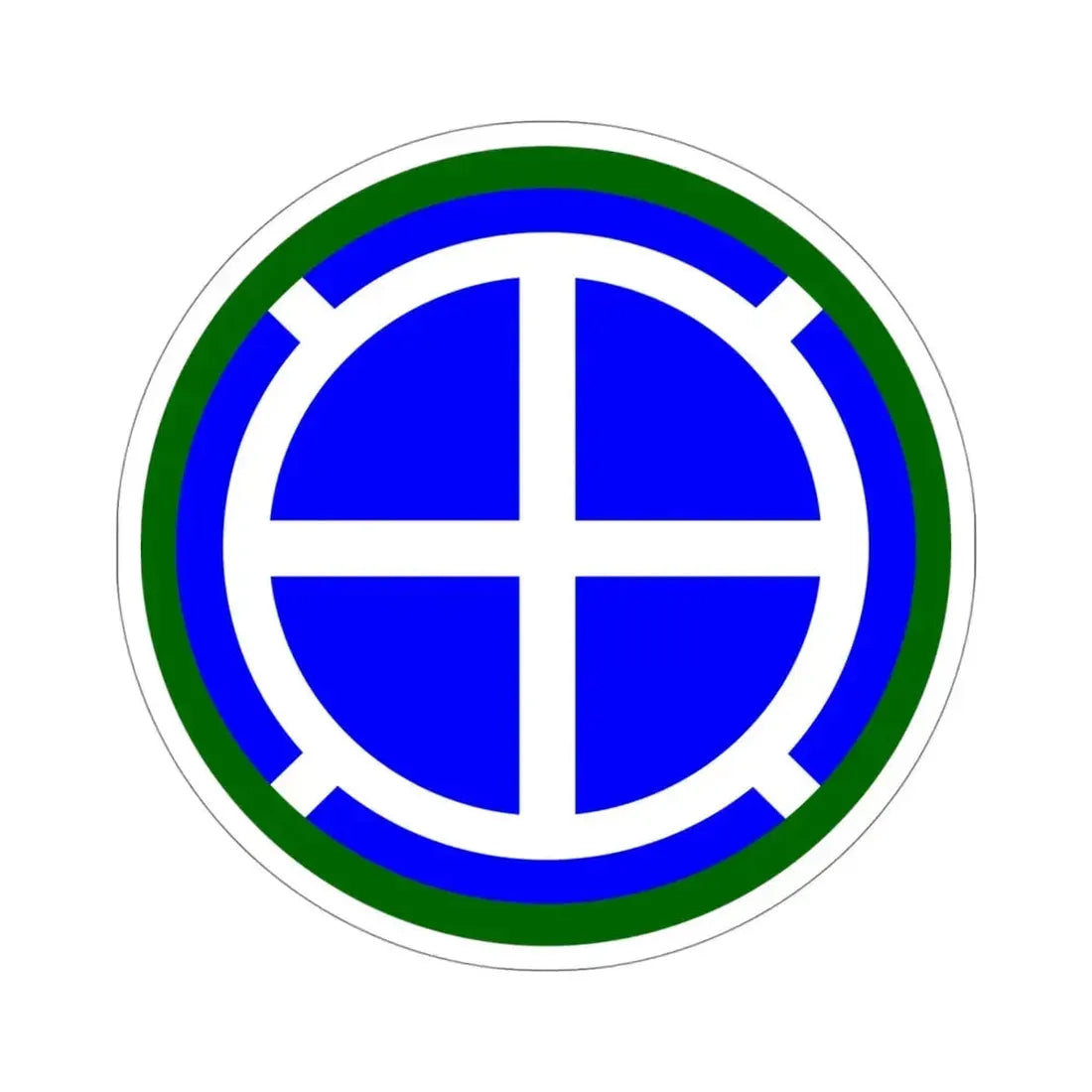 35th Infantry Division (U.S. Army) STICKER Vinyl Die-Cut Decal 4 Inch - The Sticker Space