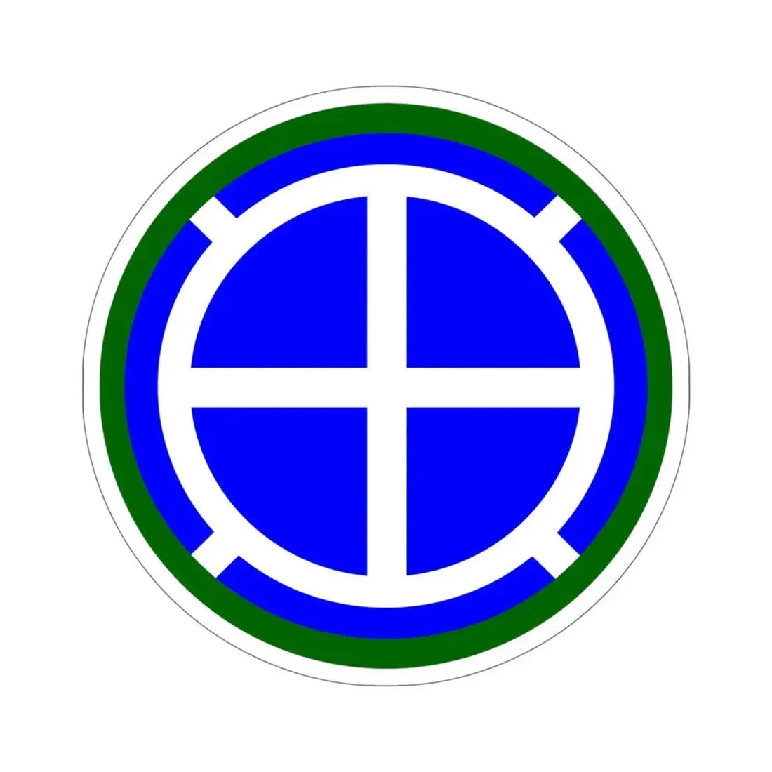 35th Infantry Division (U.S. Army) STICKER Vinyl Die-Cut Decal 5 Inch - The Sticker Space