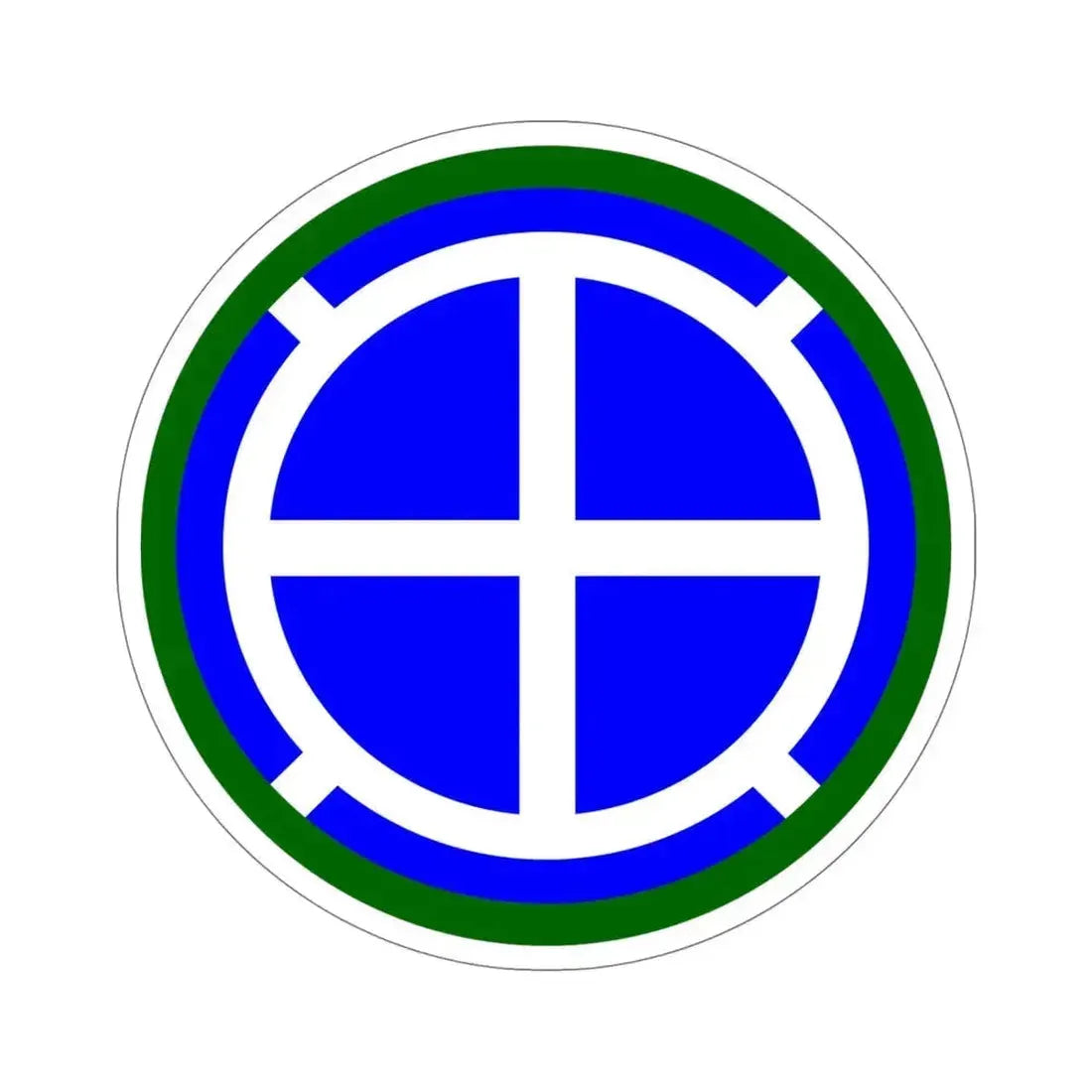 35th Infantry Division (U.S. Army) STICKER Vinyl Die-Cut Decal 6 Inch - The Sticker Space