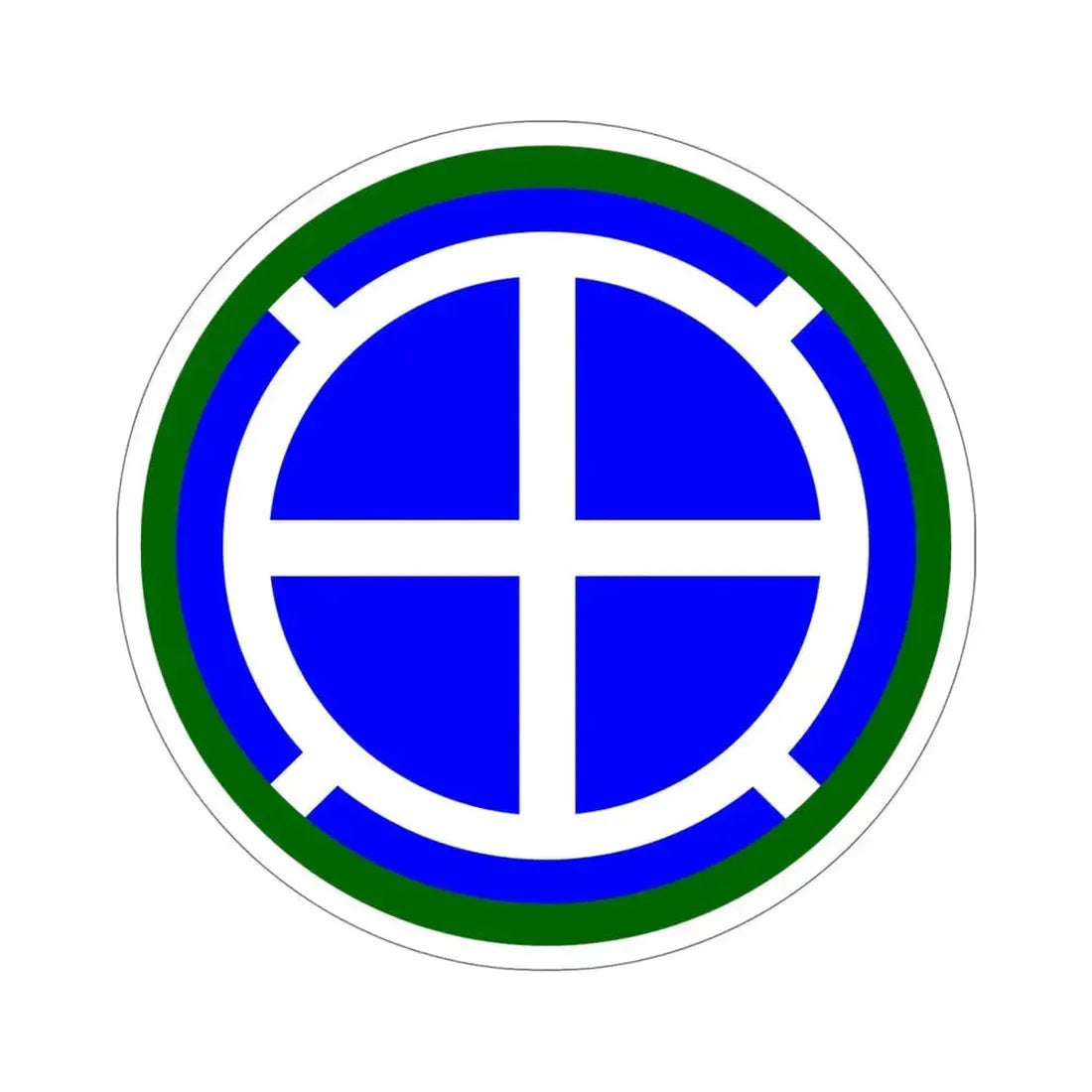 35th Infantry Division (U.S. Army) STICKER Vinyl Die-Cut Decal 6 Inch - The Sticker Space