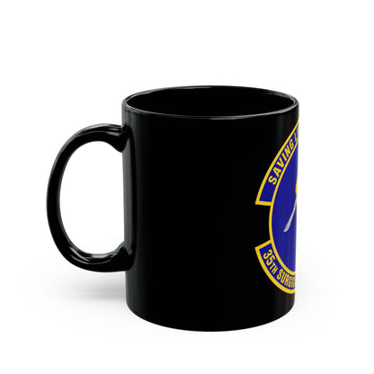 35th Surgical Operations Squadron (U.S. Air Force) Black Coffee Mug-The Sticker Space