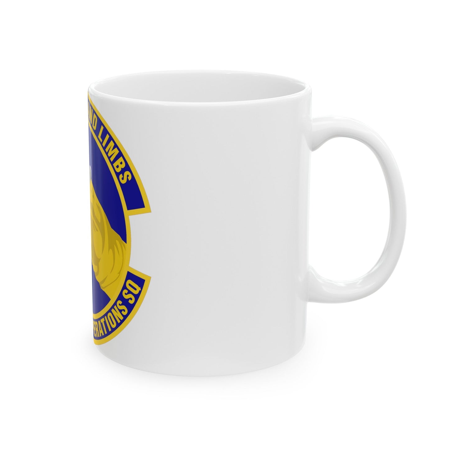 35th Surgical Operations Squadron (U.S. Air Force) White Coffee Mug-The Sticker Space