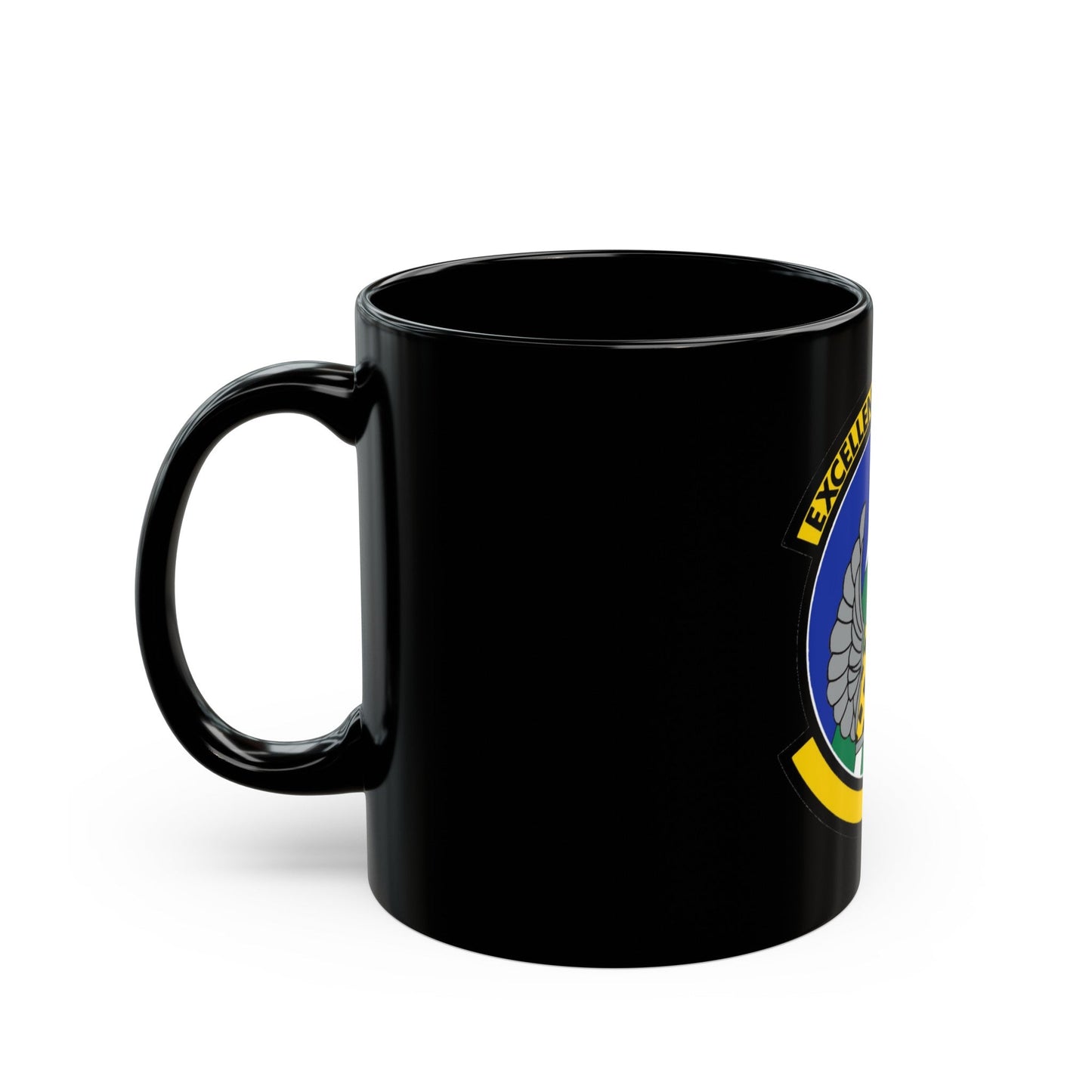 36 Aerial Port Squadron AFRC (U.S. Air Force) Black Coffee Mug-The Sticker Space