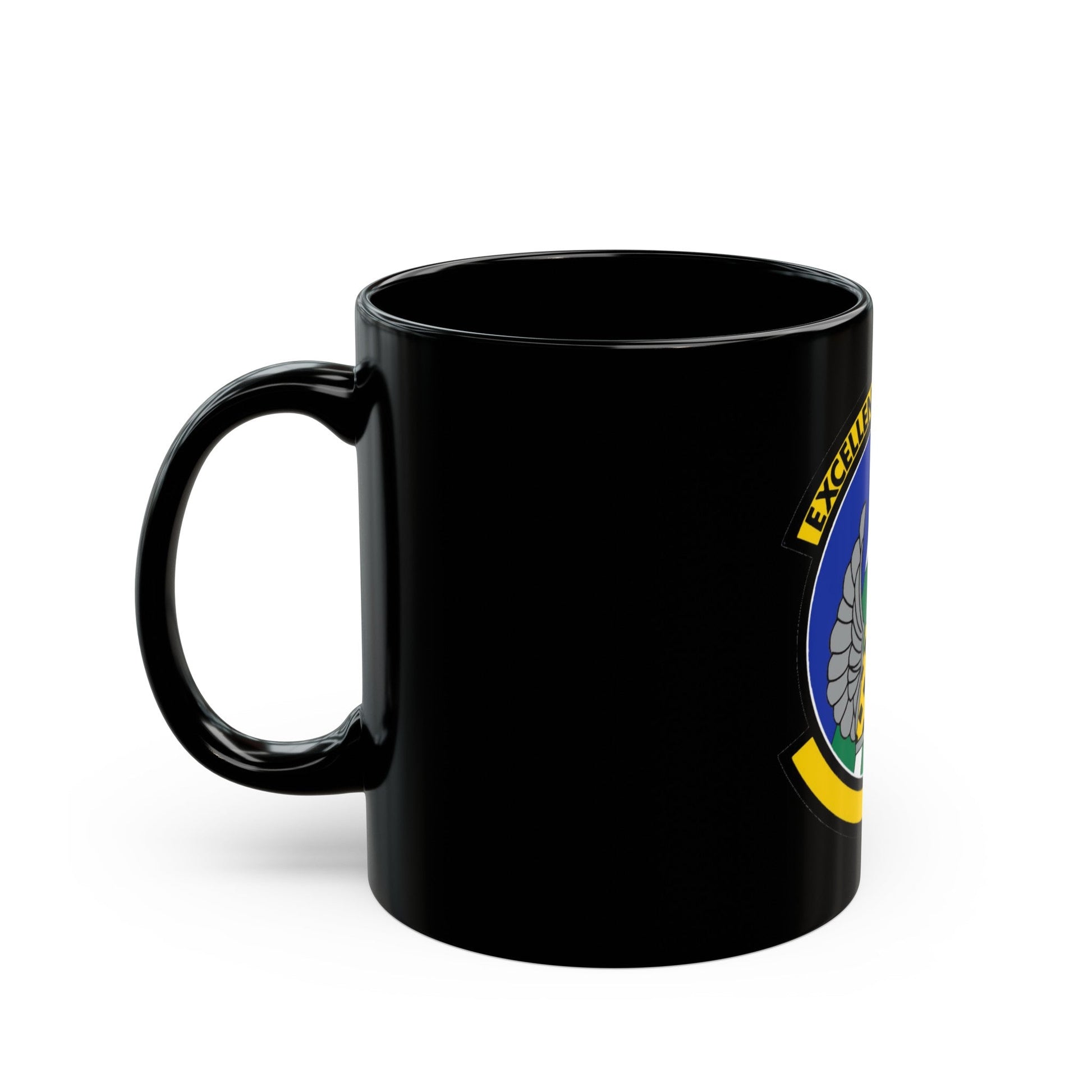 36 Aerial Port Squadron AFRC (U.S. Air Force) Black Coffee Mug-The Sticker Space