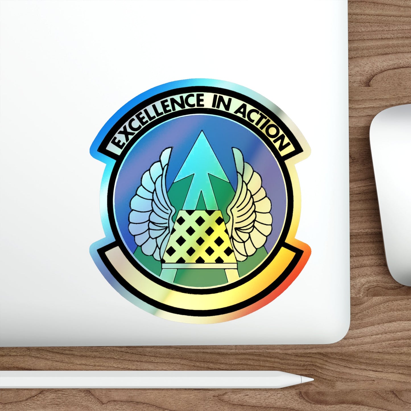 36 Aerial Port Squadron AFRC (U.S. Air Force) Holographic STICKER Die-Cut Vinyl Decal-The Sticker Space