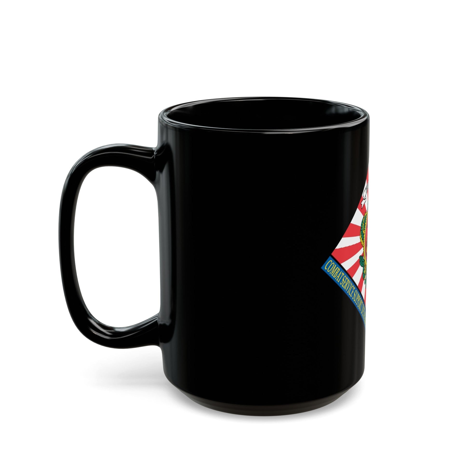 36 Combat Service (USMC) Black Coffee Mug-The Sticker Space