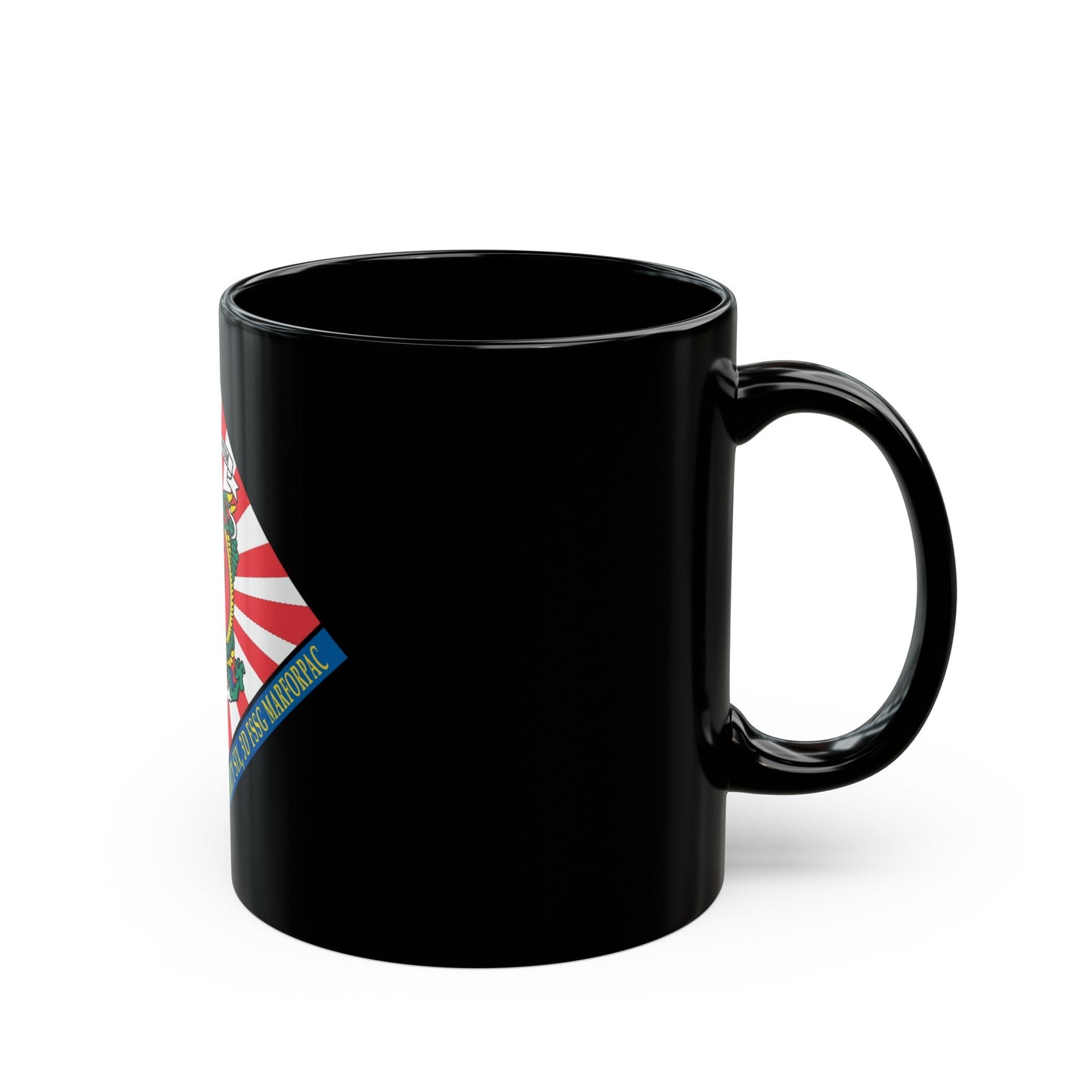 36 Combat Service (USMC) Black Coffee Mug-The Sticker Space