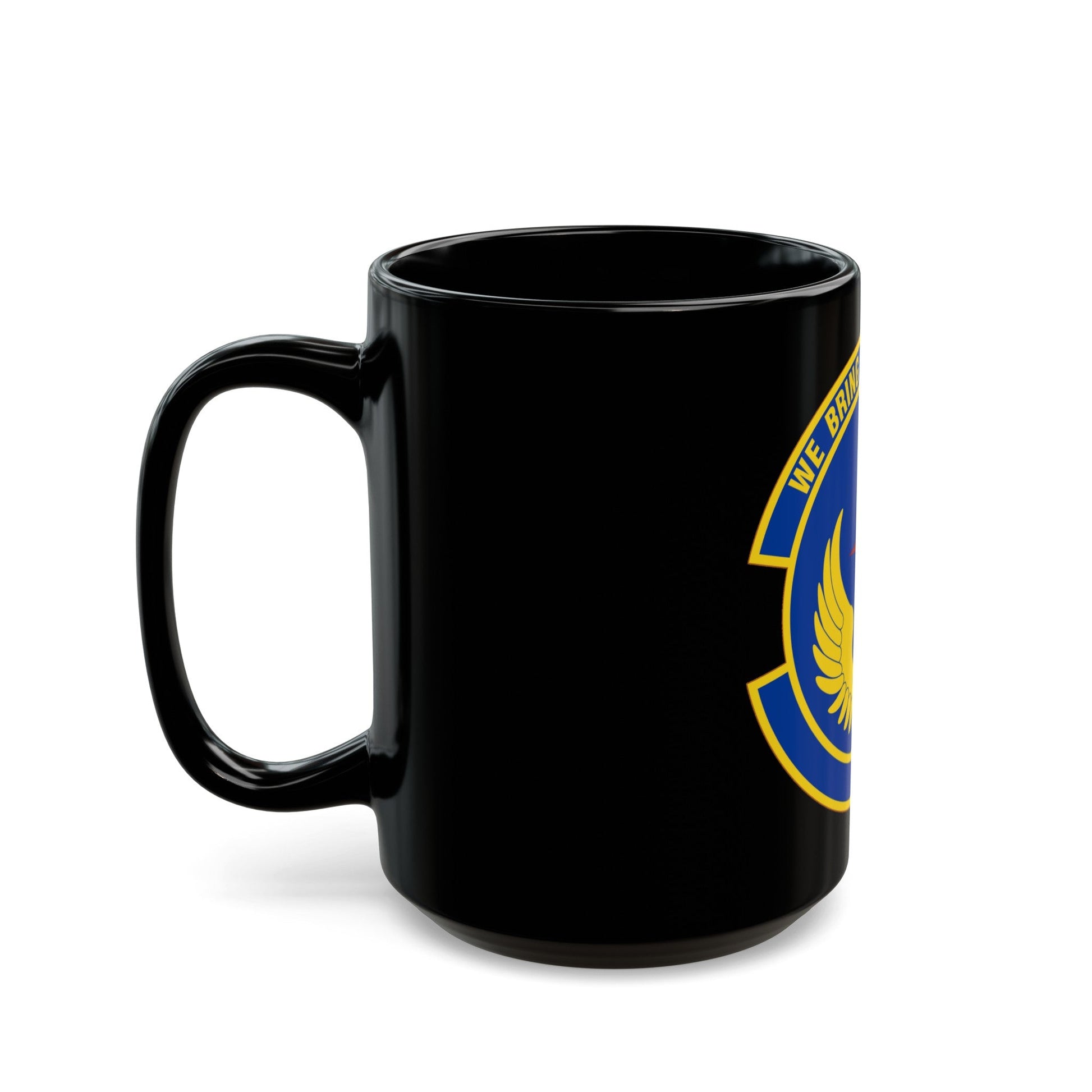 36 Contingency Response Squadron PACAF (U.S. Air Force) Black Coffee Mug-The Sticker Space