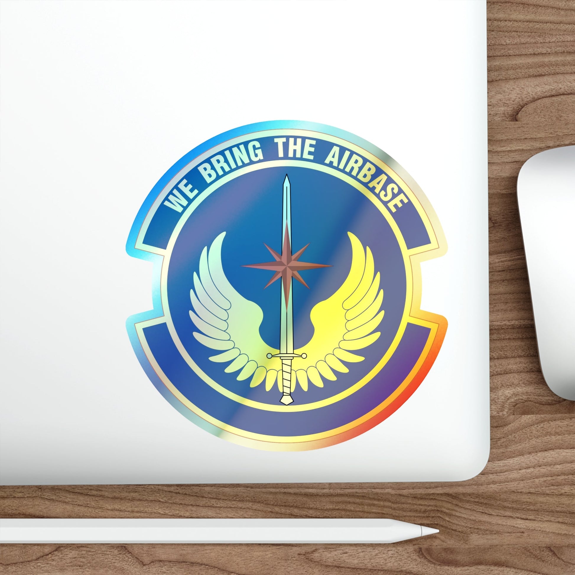 36 Contingency Response Squadron PACAF (U.S. Air Force) Holographic STICKER Die-Cut Vinyl Decal-The Sticker Space