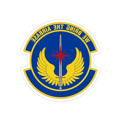 36 Contingency Response Squadron PACAF (U.S. Air Force) REVERSE PRINT Transparent STICKER-5" × 5"-The Sticker Space