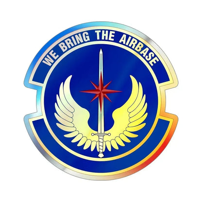 36 Contingency Response Squadron PACAF (U.S. Air Force) Holographic STICKER Die-Cut Vinyl Decal 6 Inch Holographic - The Sticker Space