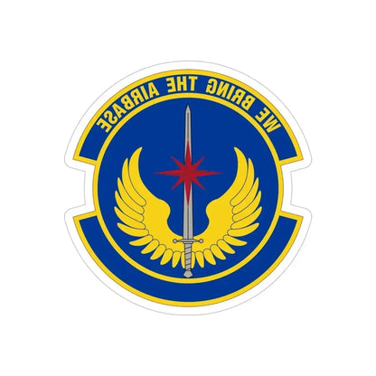 36 Contingency Response Squadron PACAF (U.S. Air Force) REVERSE PRINT Transparent Die-Cut STICKER - The Sticker Space