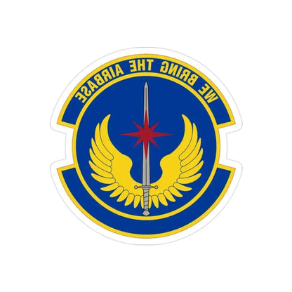 36 Contingency Response Squadron PACAF (U.S. Air Force) REVERSE PRINT Transparent Die-Cut STICKER - The Sticker Space