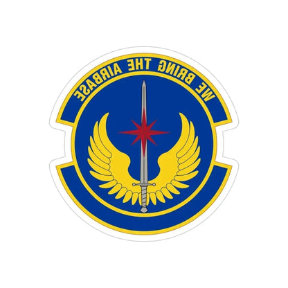 36 Contingency Response Squadron PACAF (U.S. Air Force) REVERSE PRINT Transparent Die-Cut STICKER - The Sticker Space