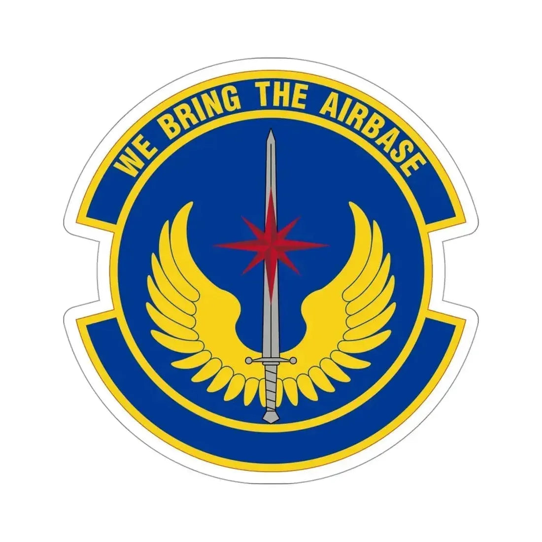 36 Contingency Response Squadron PACAF (U.S. Air Force) STICKER Vinyl Die-Cut Decal 4 Inch - The Sticker Space